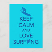 Calm and Love保サーフィンギフトセレクション ポストカード (正面)