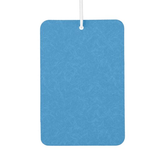 calm and serene blue background swirling pattern カーエアーフレッシュナー (正面)