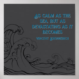 Calm as the Sea Poster ポスター