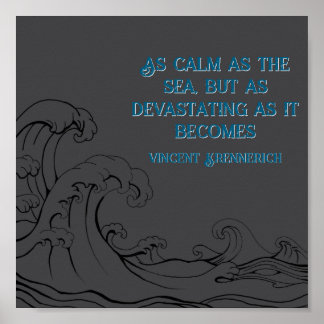 Calm as the Sea Poster ポスター