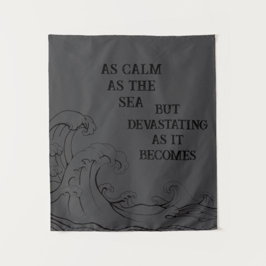 Calm as the Sea Tapestry  タペストリー (正面)
