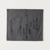 Calm as the Sea Tapestry  タペストリー (正面(横))