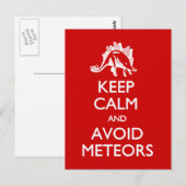 Calm Avoid保 Meteorsはがき ポストカード (正面/裏面)
