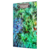 Calm blue abstract clipboard,Dazzling smooth blue クリップボード (左)