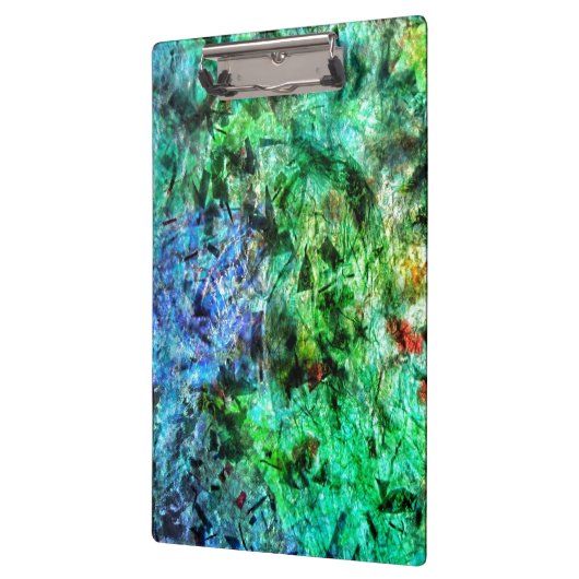 Calm blue abstract clipboard,Dazzling smooth blue クリップボード (左)