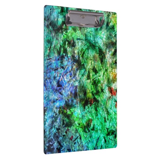 Calm blue abstract clipboard,Dazzling smooth blue  クリップボード (右)