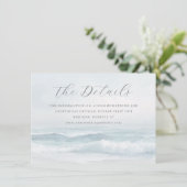 Calm Blue Ocean Waves エンクロージャーカード (スタンド正面)