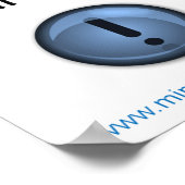 Calm Brainologyの学ポスター® ポスター (角)