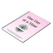 Calm Butterfly Journal – 一度に1日 ノートブック (左側)