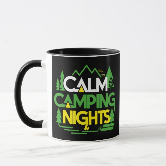 Calm Camping Nights, Summer Camp マグカップ (左)