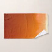 Calm Cityスカイラインサンセット抽象芸術印象派 バスタオルセット (ハンドタオル)