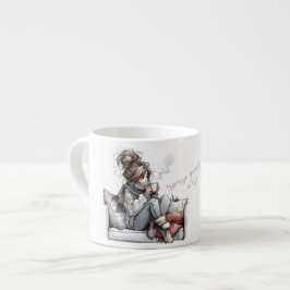 Calm Coffee Vibes Mug -リラックスとUnwind エスプレッソカップ