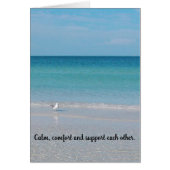 "Calm, Comfort" (正面)