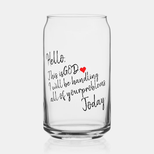 Calm Comfort Daily Encouragement Surrender Gift  ガラス缶 (正面)