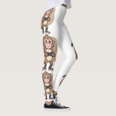 Calm Confidence Monkey –Minimal Lifestyle Leggings レギンス (右)