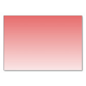Calm Coral Gradient Table Sign テーブルナンバー (裏面)