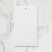 Calm Desert Waves with Fennec Essence | Minimal Se ギフトタグ (正面)