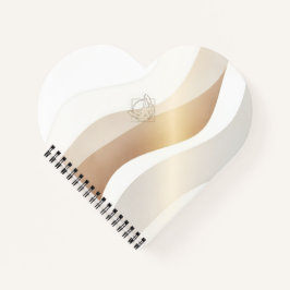 Calm Desert Waves with Fennec Essence | Minimal Se ノートブック