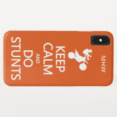 Calm & Do 保 Stuntsモノグラムカスタムケース Case-Mate iPhoneケース (裏面(横))