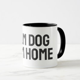 Calm Dog Calm Home – Minimal Conscious Dog Owners マグカップ