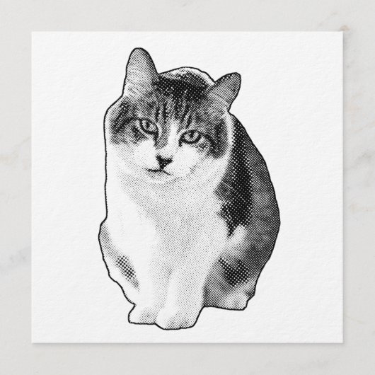 Calm Dot Invite 招待状 (正面)