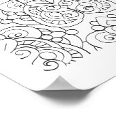 Calm Downまたは1 ポスター (角)