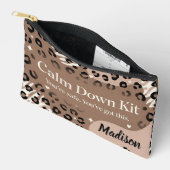 Calm Down Kit Animal Print | Self Care Gift アクセサリーポーチ (見開き)