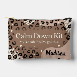 Calm Down Kit Animal Print | Self Care Gift アクセサリーポーチ