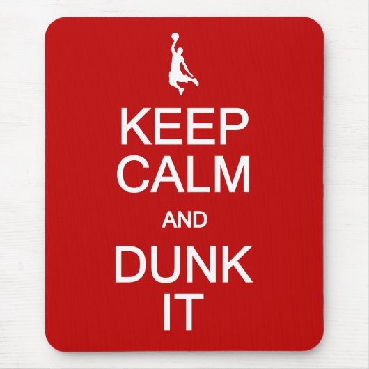 Calm & Dunk保 It mousepad マウスパッド (正面)
