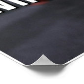 Calm Effort Wins Long Games Gym Motivation Quote ポスター (角)