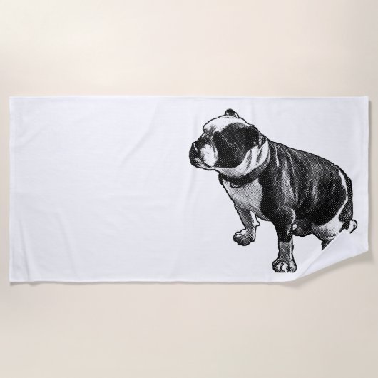 Calm Finds Its Spot ビーチタオル (正面)