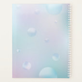 Calm Flower Hardcover Daily Planner プランナー手帳 (裏面)