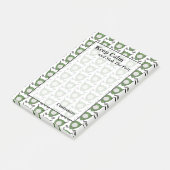 Calm Golf保をテーマにしたポストイットノート ポストイット (アングル)