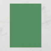 Calm Green Gradient Minimalist エンクロージャーカード (裏面)