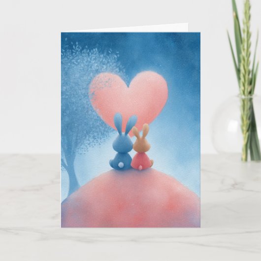 Calm in My Chaos Valentine Card カード (正面)