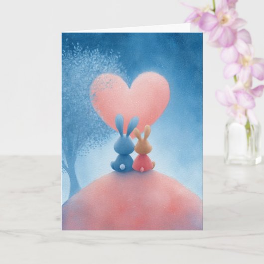 Calm in My Chaos Valentine Card カード (蘭)