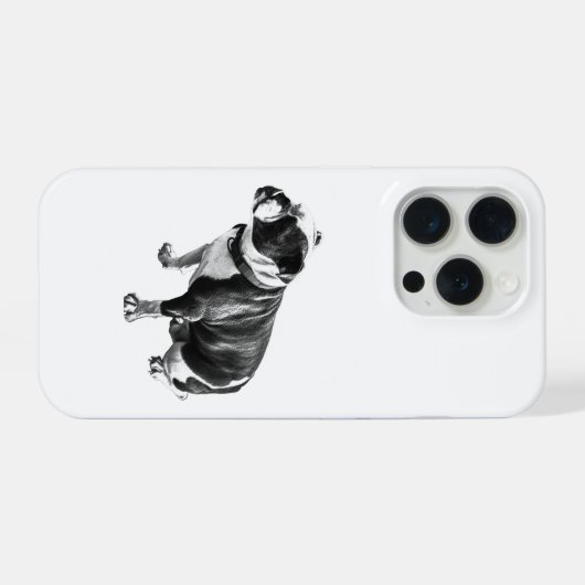 Calm in the Hand iPhoneケース (裏面横)