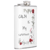 Calm Is My Superpower | 自己の信頼と自信 フラスク (右)