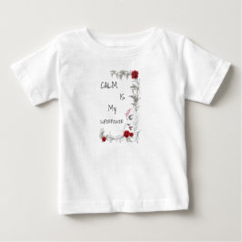 Calm Is My Superpower | 自己の信頼と自信 ベビーTシャツ