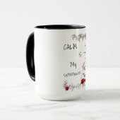 Calm Is My Superpower | 自己の信頼と自信 マグカップ (正面左)