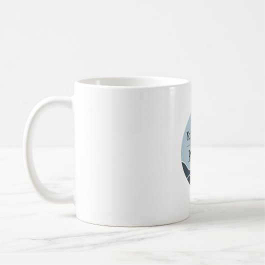 CALM IS YOUR POWER MUG コーヒーマグカップ (左)