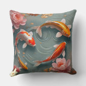 "Calm Japanese Garden" クッション (裏面)