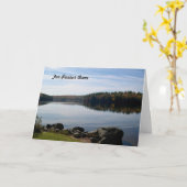 Calm Lake Photography Pastorの感謝 カード (黄色い花)