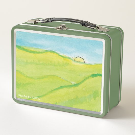 Calm Landscape - KidsArt for CHOC メタルランチボックス (正面)