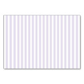Calm Lavender Minimalist Table Sign テーブルナンバー (裏面)