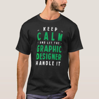 Calm Let保 Graphic Erで対応 Tシャツ