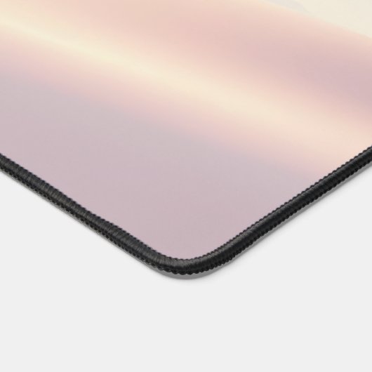 Calm light background with sand dunes デスクマット (コーナー)