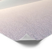 Calm light background with sand dunes ポスター (角)