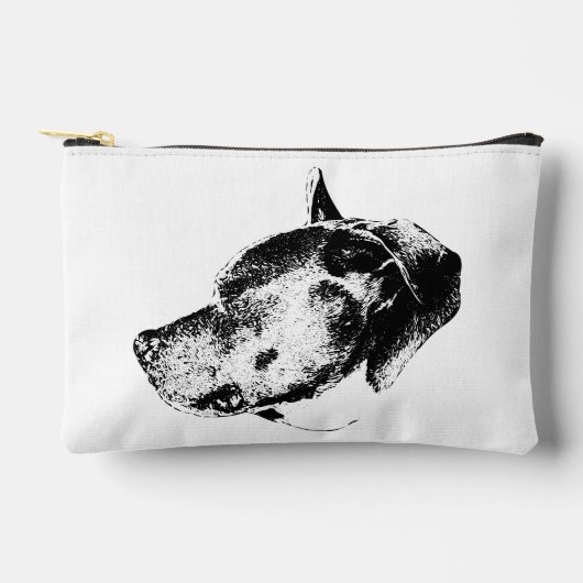 calm loyal presence アクセサリーポーチ (正面)