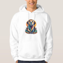 Calm Mind Dog Hoodie - Peaceful Spirit Mindful Gif